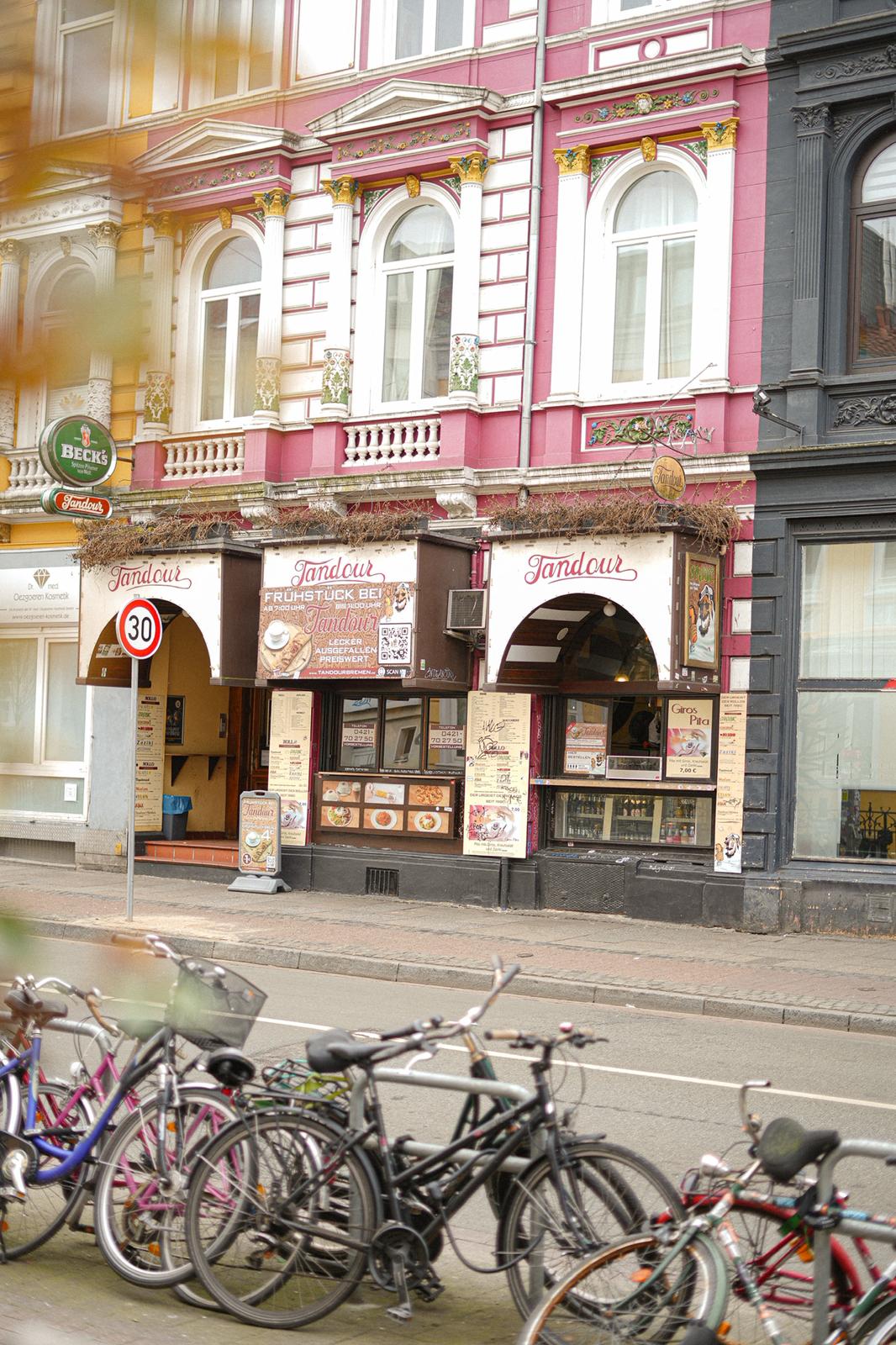 Tandour Fassade an der Schlachte in Bremen